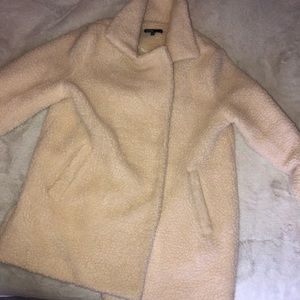 Sherpa Ivory Colored Coat